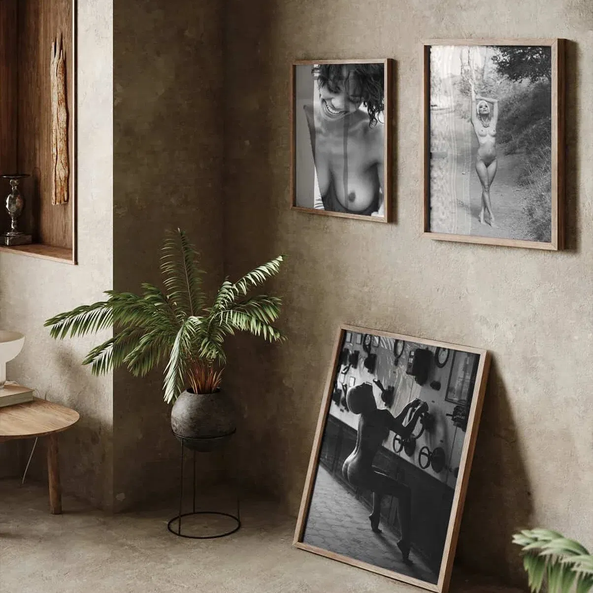 3-Bilder-mit-Pflanze erotische Fotografie 3-Bilder-mit-Pflanze erotische Fotografie