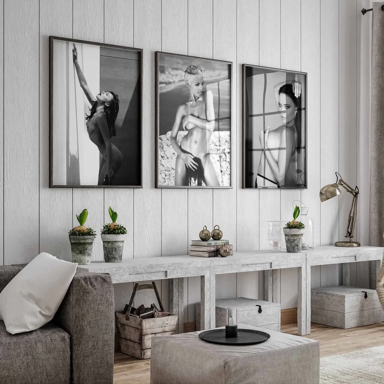 Aktfotografie in stimmungsvoller Kulisse Aktfotografie in stimmungsvoller Kulisse