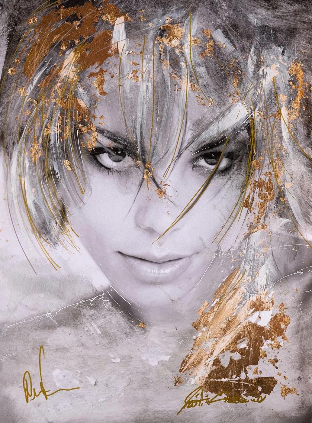 GOLDEN GIRL V - FINE ART PRINT A3 – Bild 2