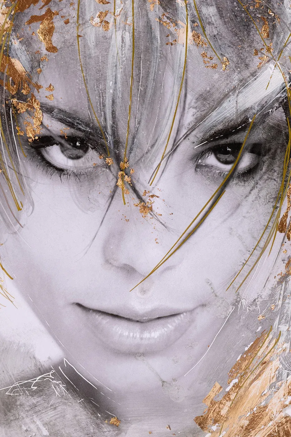 GOLDEN GIRL V - FINE ART PRINT A3 – Bild 5