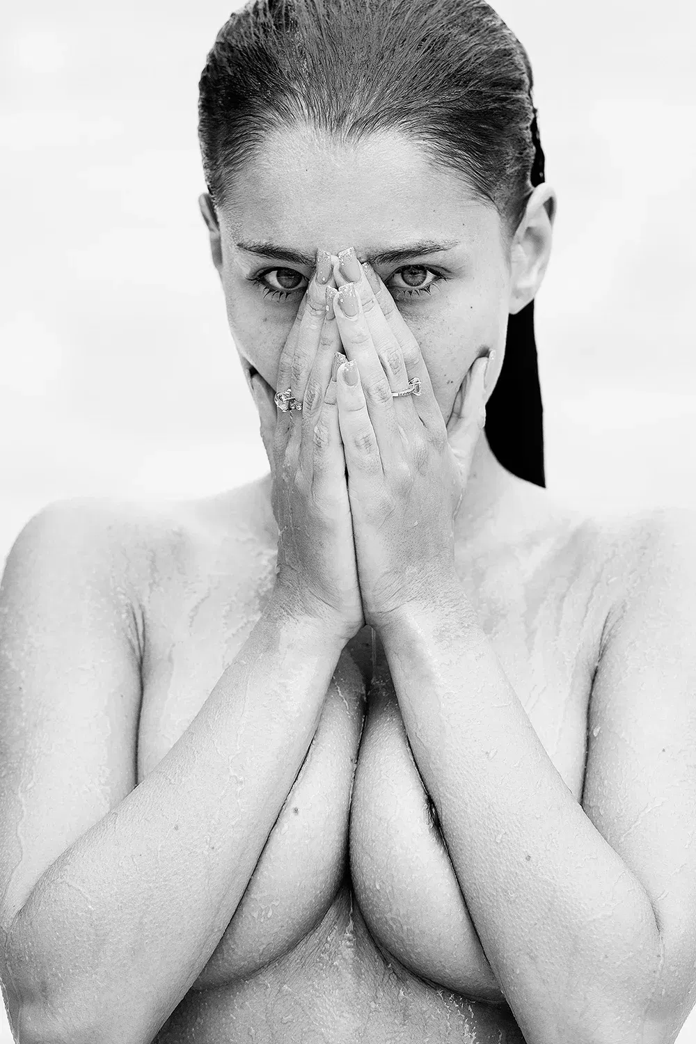 Erotische Kunst kaufen. Holy Shit She Saw Me